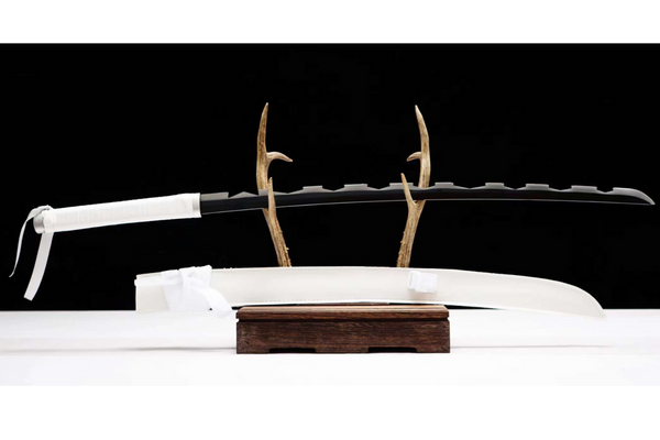 High-End Hashibira Inosuke Metal Katana With Sheath Anime Replicas