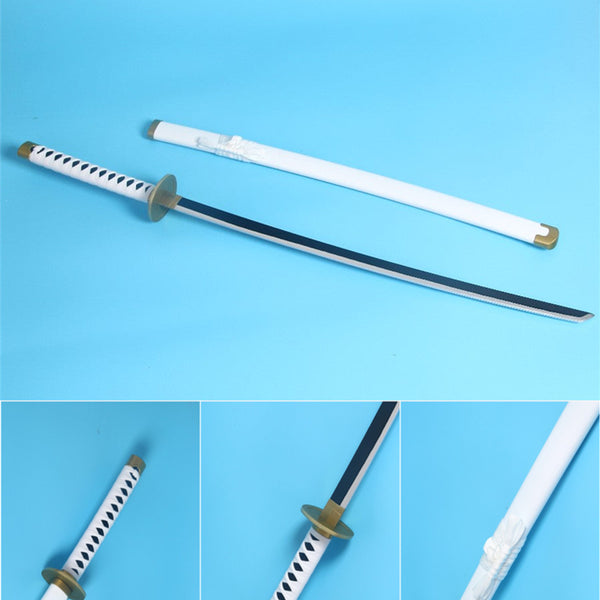 One Piece Roronoa Zoro Waso Ichimonji Katana Sword Wood Anime Katana
