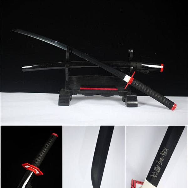 Kamado Tanjirou High Carbon Steel All Black Hilt Anime Replicas