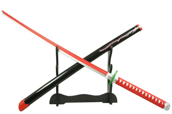 Kamado Nezuko Wood Katana With Sheath Anime Replicas