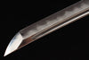 Handmade T10 Steel Full Tang Real Japanese Katana With Brown Ebony Sheath Clay Tempered