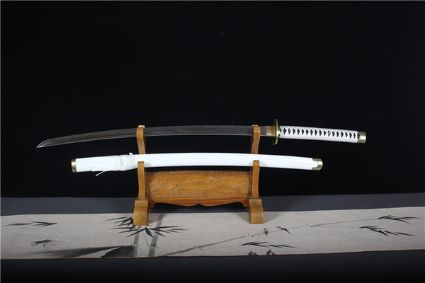 One Piece Roronoa Zoro Waso Ichimonji Katana Sword Handmade High Carbon Steel