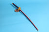 One Piece Roronoa Zoro Enma Katana Sword Wood Anime Katana Black And Red Flame Pattern Black