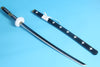 One Piece Trafalgar Law Katana Sword Wood Anime Katana Black And White Cross Pattern Black