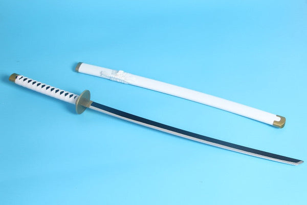 One Piece Roronoa Zoro Waso Ichimonji Katana Sword Wood Anime Katana