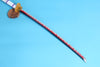 Kozuki Oden Amou Kirukiru One Piece Wood Katana Black And Red Flame Pattern Anime Katana