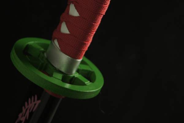 Kamado Nezuko Wood Katana With Sheath Anime Replicas