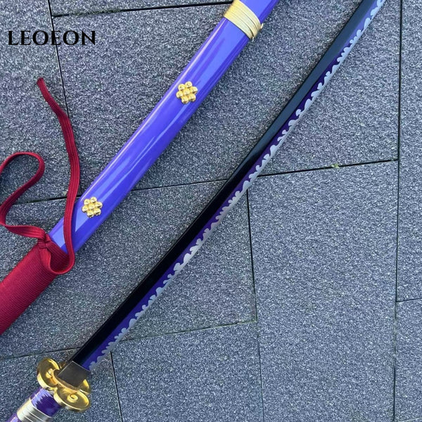 One Piece Roronoa Zoro Katana Sword - Purple Enma Sword