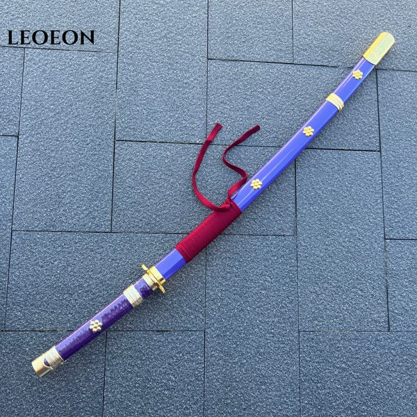 One Piece Roronoa Zoro Katana Sword - Purple Enma Sword