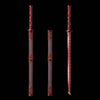 Handmade Manganese Steel Real Sword With Black Sheath