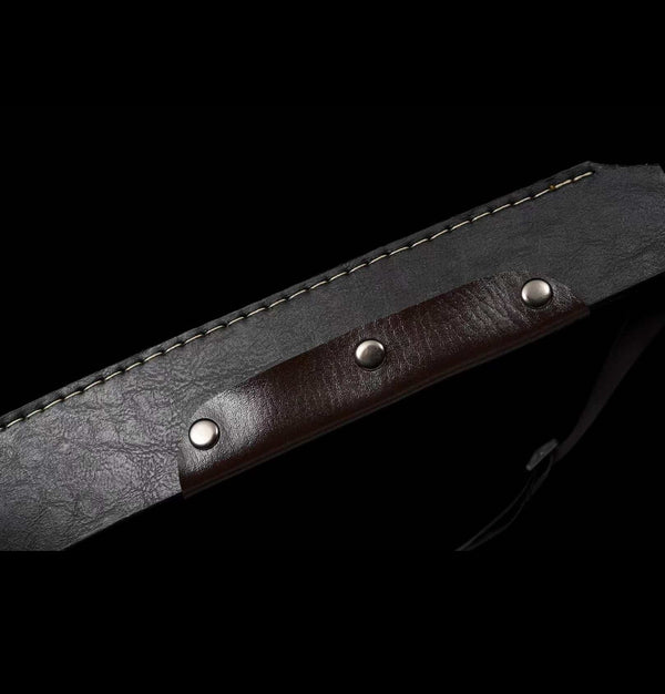 God Dragon Battle Sword Handmade Black Sheath