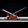 Handmade Manganese Steel Real Sword With Silver Sheath