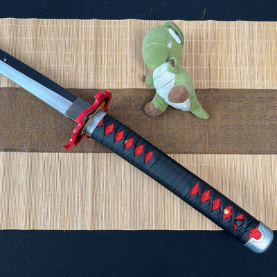 Tanjiro Kagura Sword,Demon Slayer Katana,Kimetsu No Yaiba Sword,Nichirin Sword