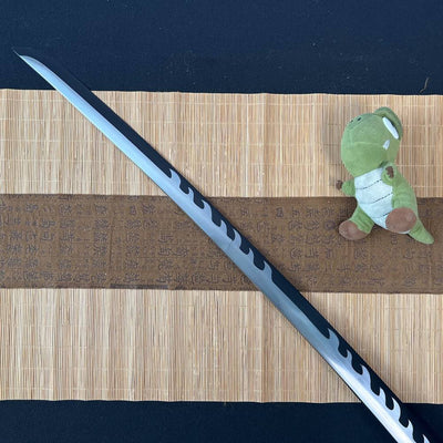 Tanjiro Kagura Sword,Demon Slayer Katana,Kimetsu No Yaiba Sword,Nichirin Sword