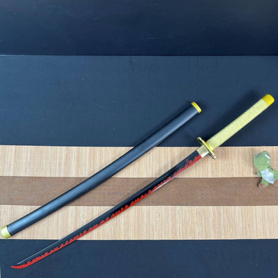 Yoriichi Tsugikuni Sword,Demon Slayer Katana,Kimetsu No Yaiba Sword ,Carbon steel ,nichirin sword