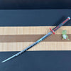 Tanjiro Kagura Sword,Demon Slayer Katana,Kimetsu No Yaiba Sword,Nichirin Sword