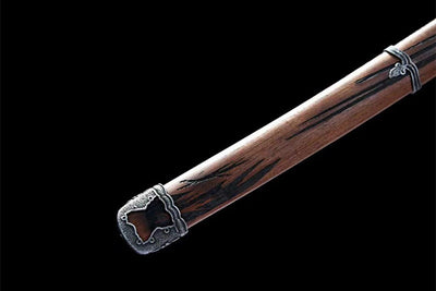 Undead Cut Katana Sekiro: Shadows Die Twice Wolf High Manganese Steel With Sheath Rosewood Red Purple