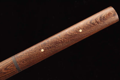 Handmade T10 Steel Full Tang Real Japanese Katana With Rosewood Sheath Clay Tempered