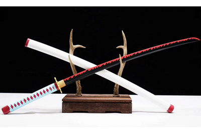 High-End Kanroji Mitsuri Metal Katana With Sheath Anime Replicas