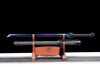 Handmade Manganese Steel Real Sword With Black Sheath