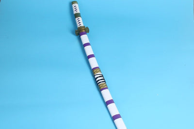 One Piece Roronoa Zoro Nidai Kitetsu Katana Sword Wood Anime Katana