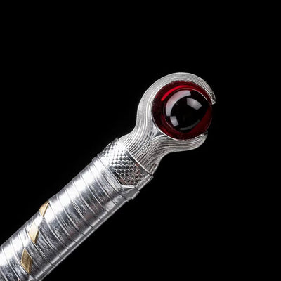 God Dragon Battle Sword Handmade Black Sheath