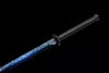 Handmade Carbon Steel Real Sword With Black Sheath