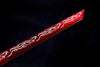 Handmade Carbon Steel Real Sword With Black Sheath