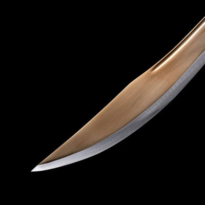 God Dragon Battle Sword Handmade Black Sheath