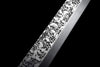 Handmade Manganese Steel Real Sword With red Sheath