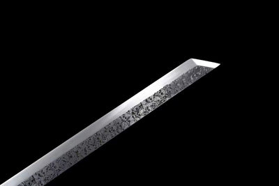 Handmade Manganese Steel Real Sword With red Sheath