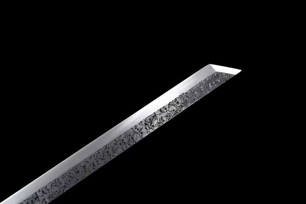 Handmade Manganese Steel Real Sword With red Sheath
