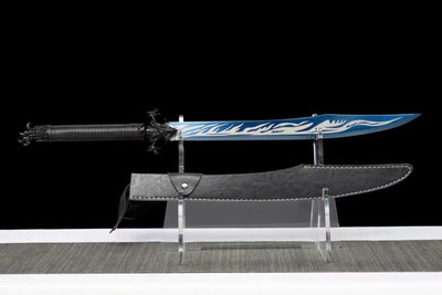 Xuan Ice Battle Sword Handmade Black Sheath