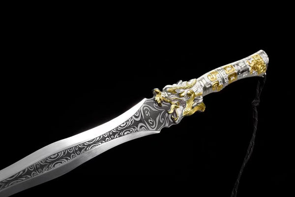 Silver Dragon War Sword