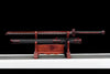 Handmade Manganese Steel Real Sword With Black Sheath