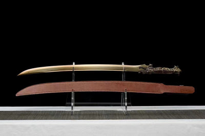 Dragon Slaying Sword Handmade Real Sword With Leather Sheath