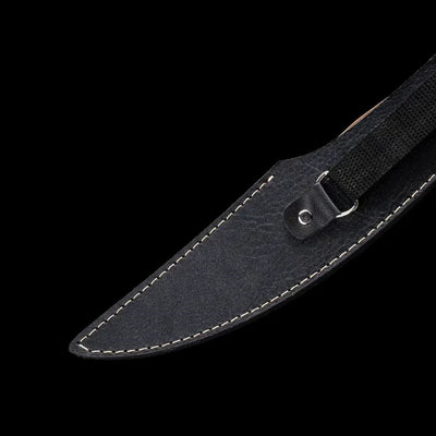 God Dragon Battle Sword Handmade Black Sheath