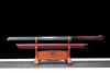 Handmade Manganese Steel Real Sword With red Sheath