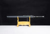 Handmade Carbon Steel Real Sword With Black Sheath