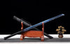 Handmade Carbon Steel Real Sword With Black Sheath