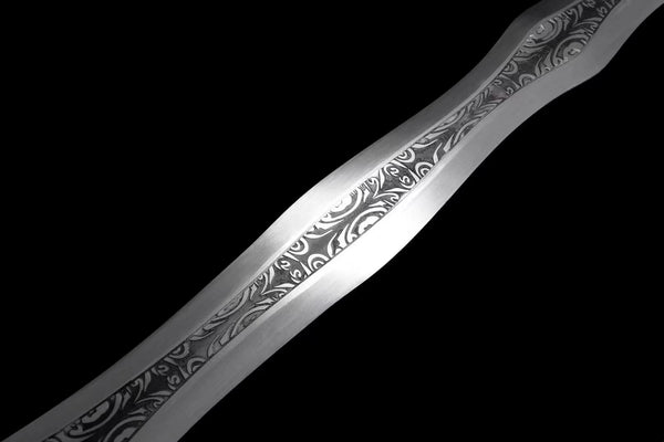 Silver Dragon War Sword