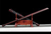 Handmade Manganese Steel Real Sword With Black Sheath