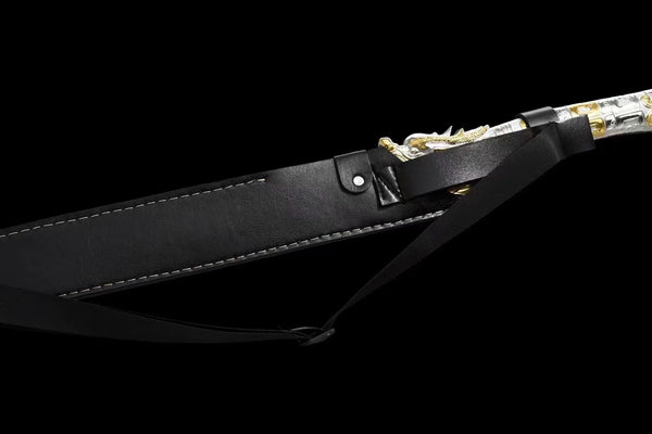 Silver Dragon War Sword
