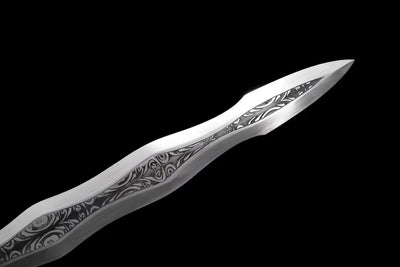Silver Dragon War Sword