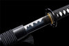 Handmade Manganese Steel Full Tang Real Japanese Katana With Black Wave Style